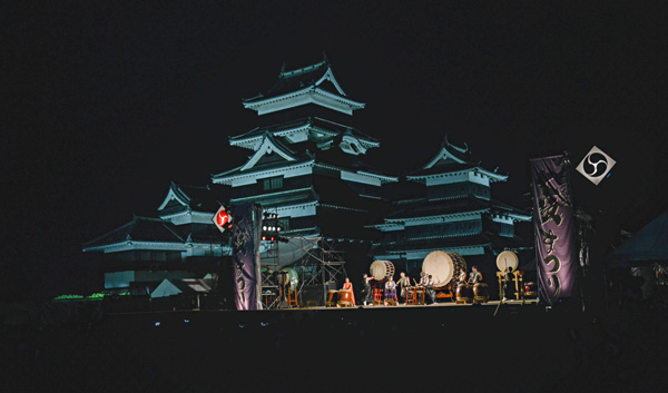 松本城太鼓祭り