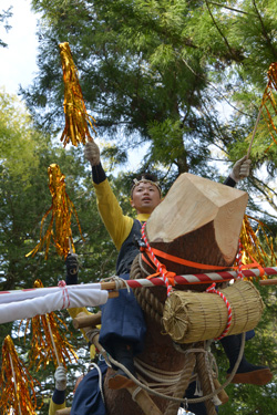 小野神社御柱祭