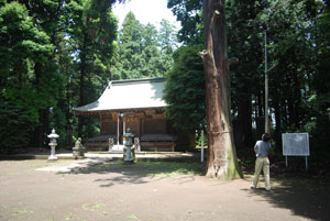 本郭のあった鷲神社